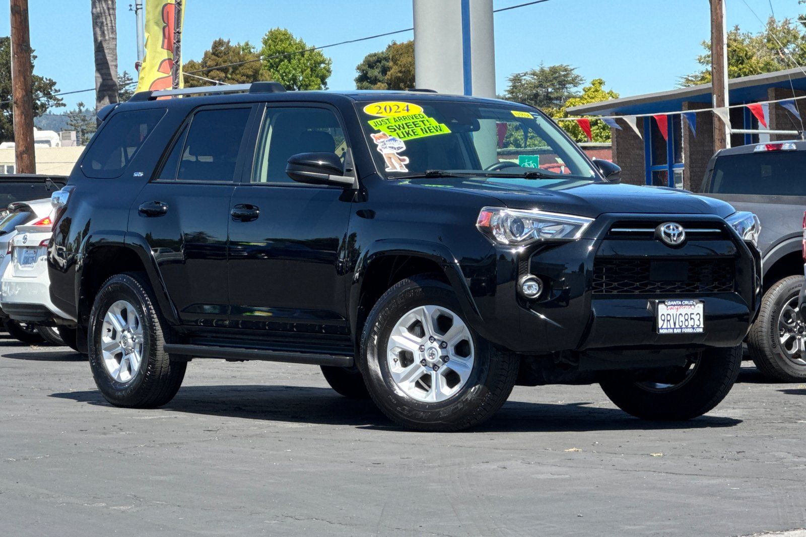 Midnight Black Metallic 2024 Toyota 4Runner SUV / Crossover 4X2 5-Speed Automatic