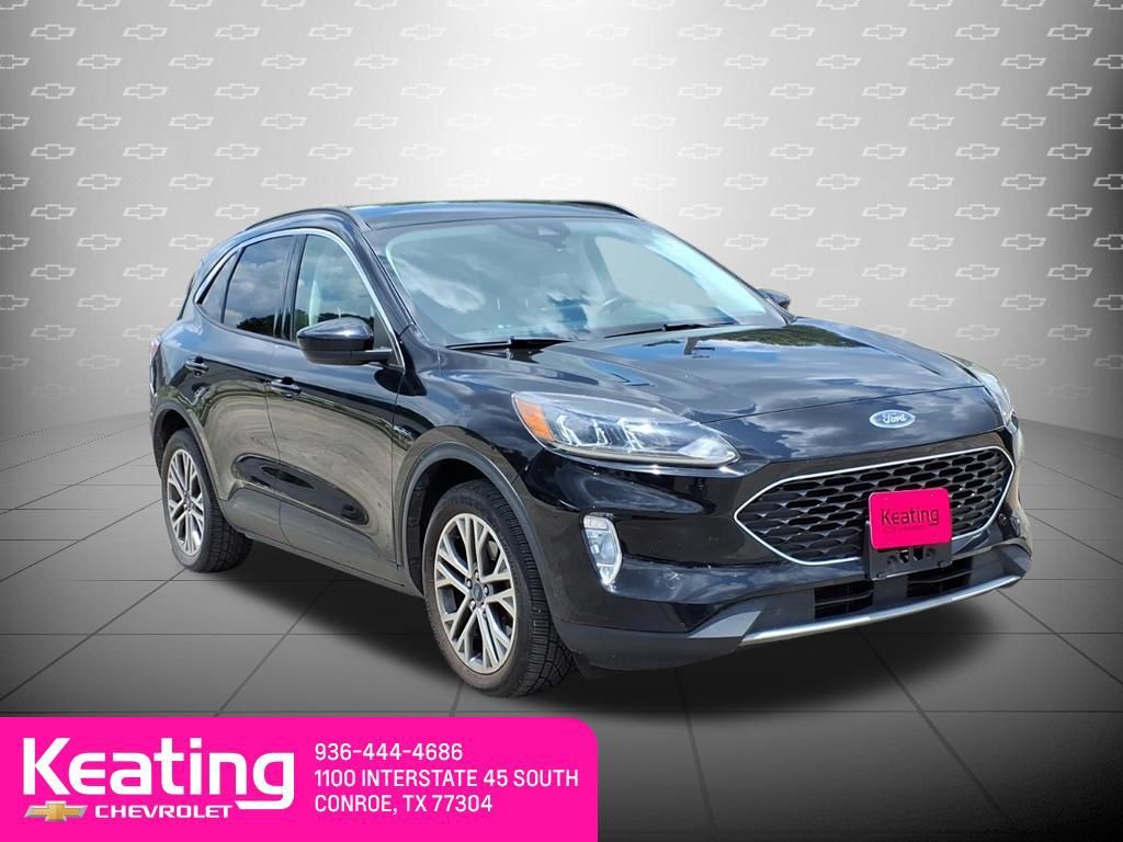 Agate Black Metallic 2022 Ford Escape SUV / Crossover Front-Wheel Drive 8-Speed Automatic