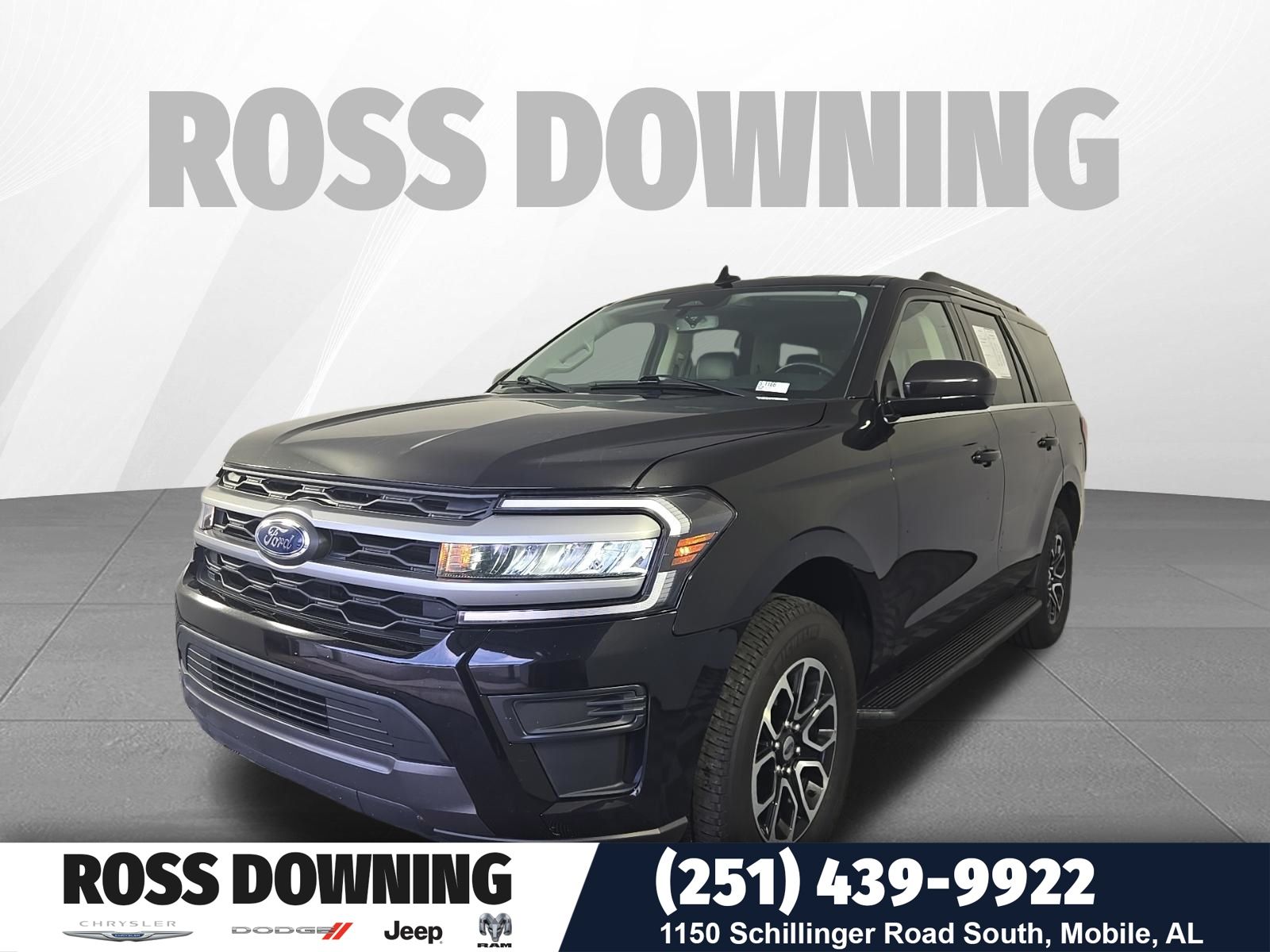 Black Metallic 2024 Ford Expedition SUV / Crossover 4X2 Automatic