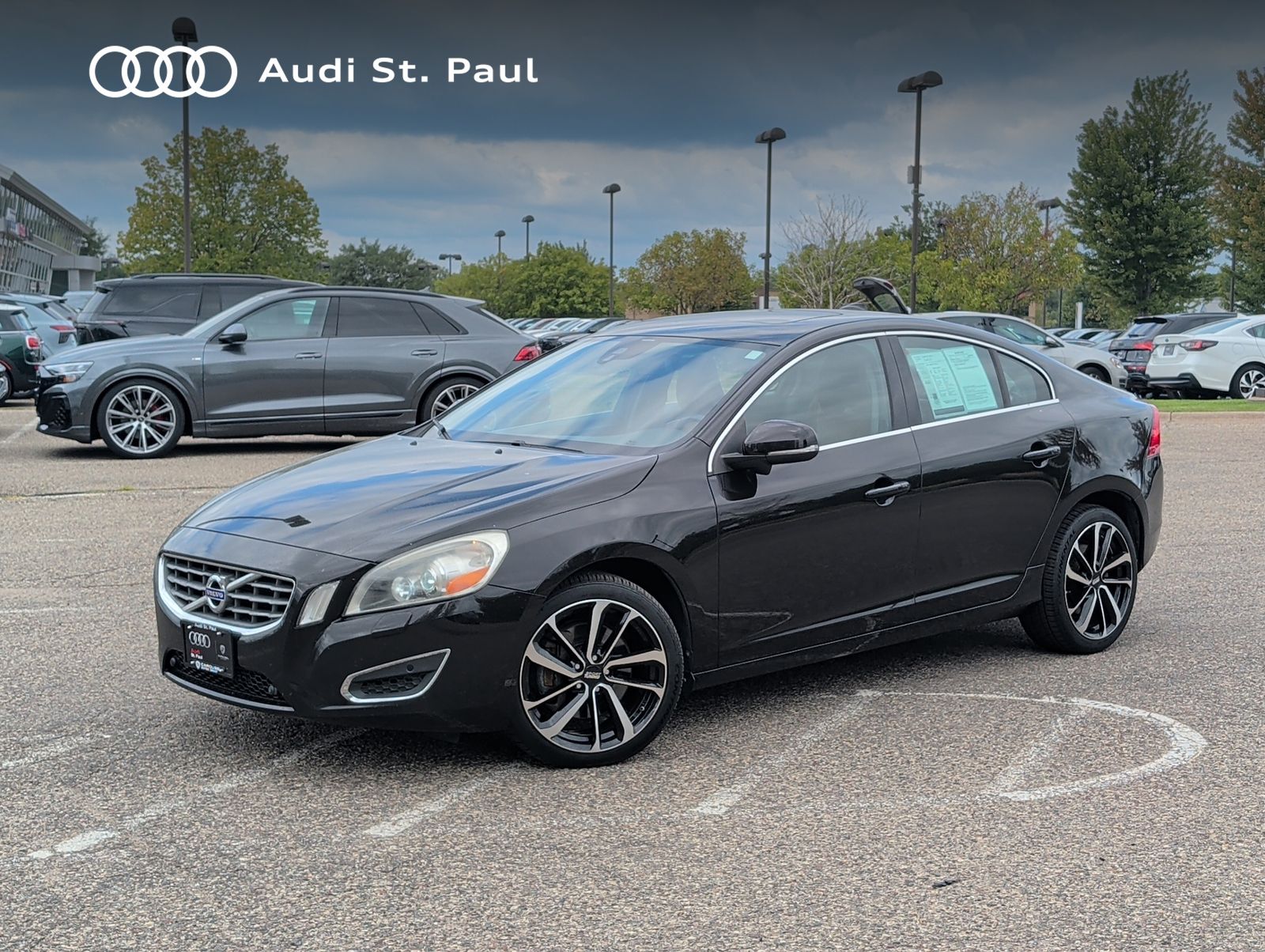 Ember Black Metallic 2013 Volvo S60 Sedan All-Wheel Drive 6-Speed Automatic