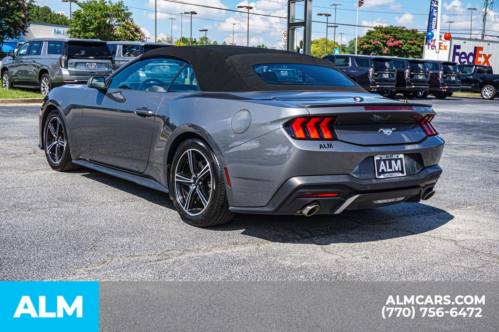 Used 2024 Gray Ford EcoBoost Premium image 8