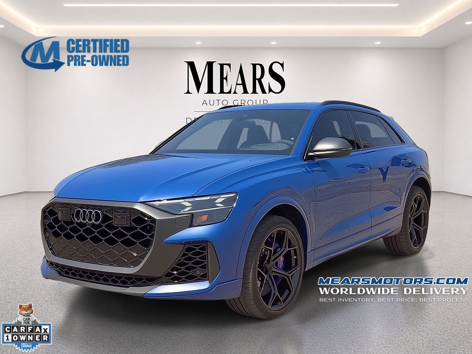 Ascari Blue Metallic 2026 Audi RS Q8 SUV / Crossover All-Wheel Drive 8-Speed Automatic