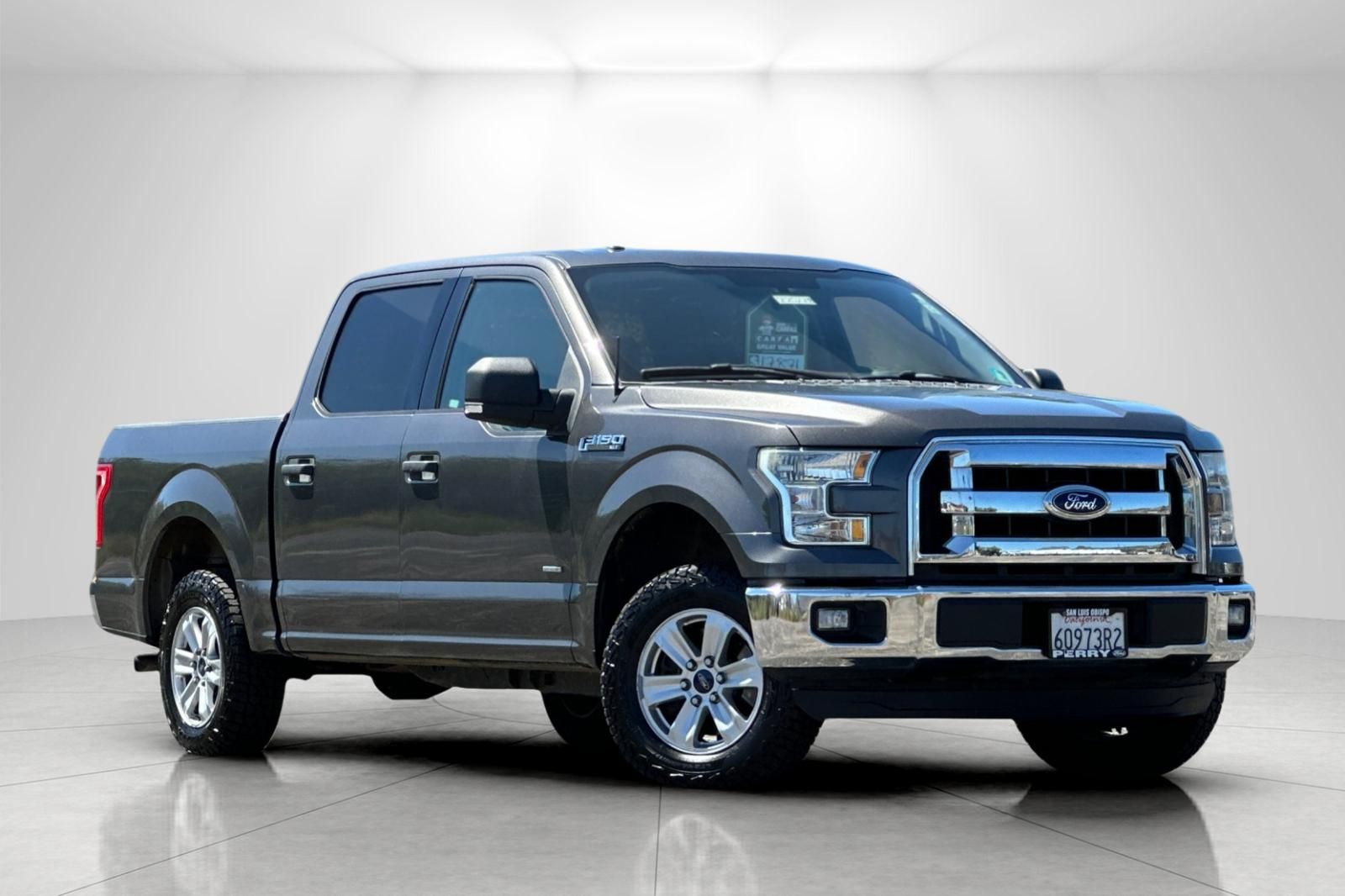 Gray (Magnetic Metallic) 2015 Ford F-150 Pickup Truck 4X2 6-Speed Automatic