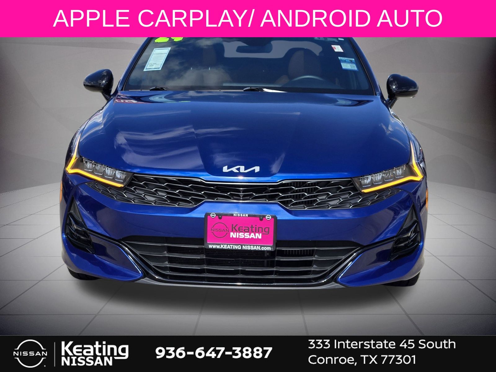 2024 Kia K5 GT Blue at Joe Myers Mazda Kia