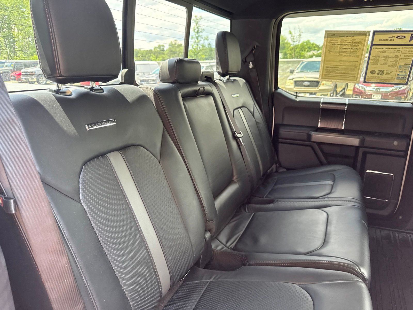 Certified Used 2019 White Platinum Clearcoat Metallic Ford Platinum image 5