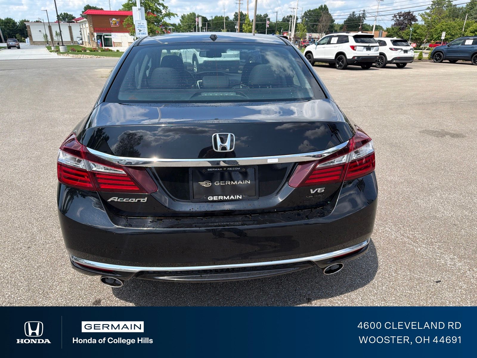 Certified Used 2017 Black Honda EX-L image 7