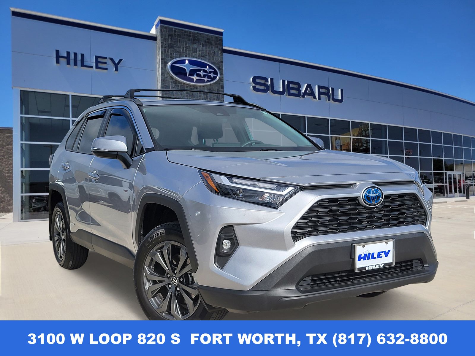 Silver Sky Metallic 2024 Toyota RAV4 Hybrid SUV / Crossover All-Wheel Drive Continuously Variable Transmission
