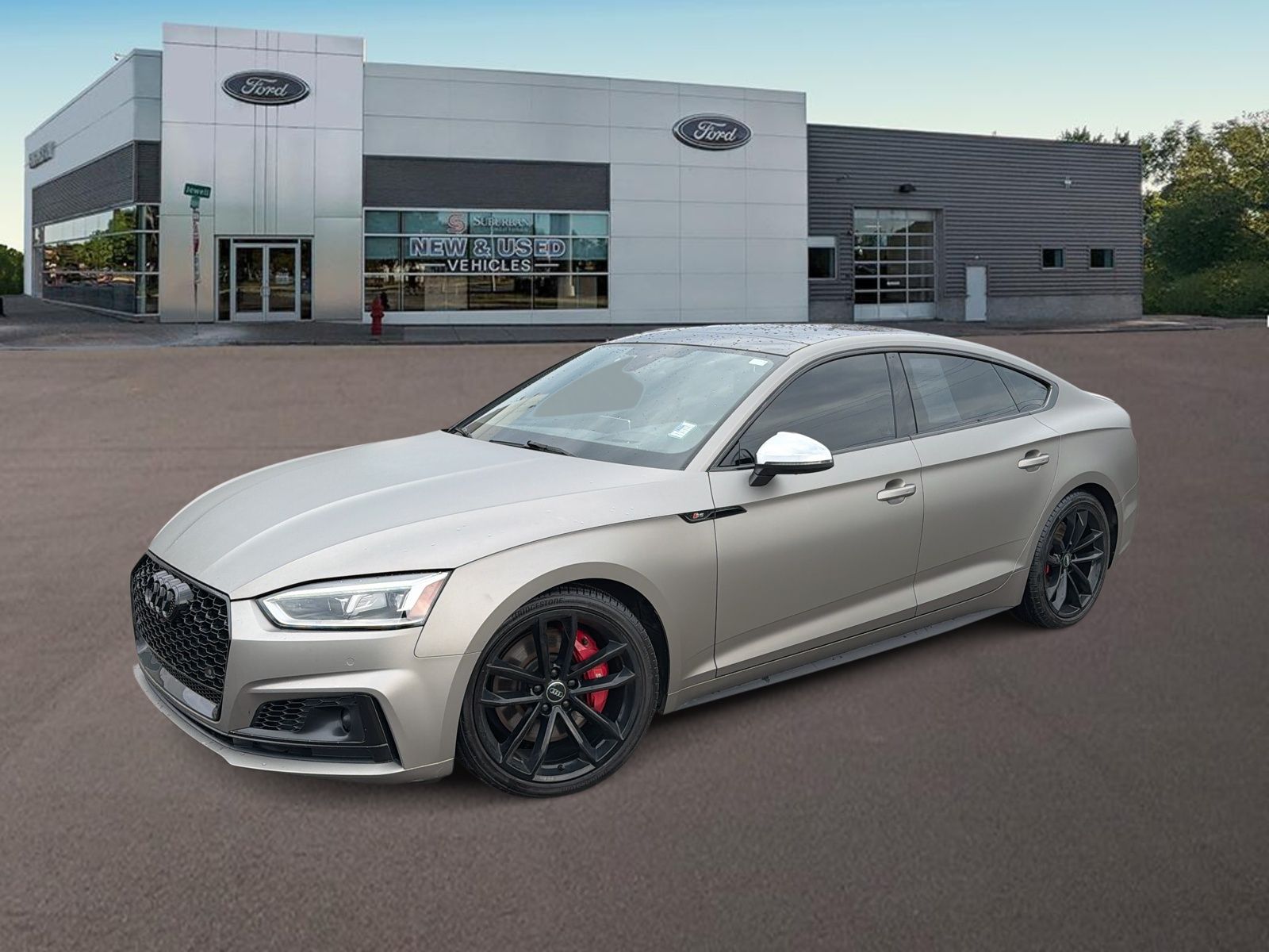 Daytona Gray Pearl Effect 2018 Audi S5 Sportback 3.0T quattro Prestige AWD Sedan All-Wheel Drive 8-Speed Automatic
