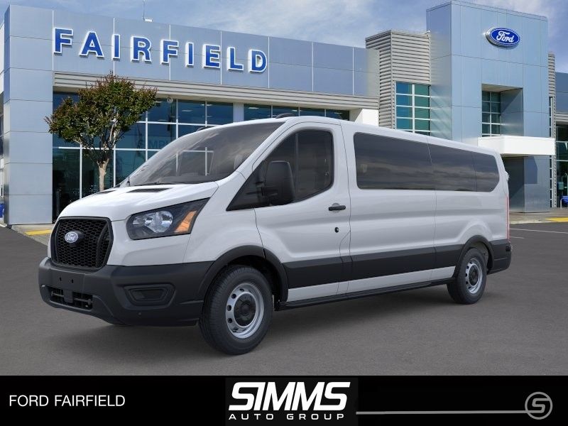 Oxford White 2026 Ford Transit Passenger Van Rear-Wheel Drive