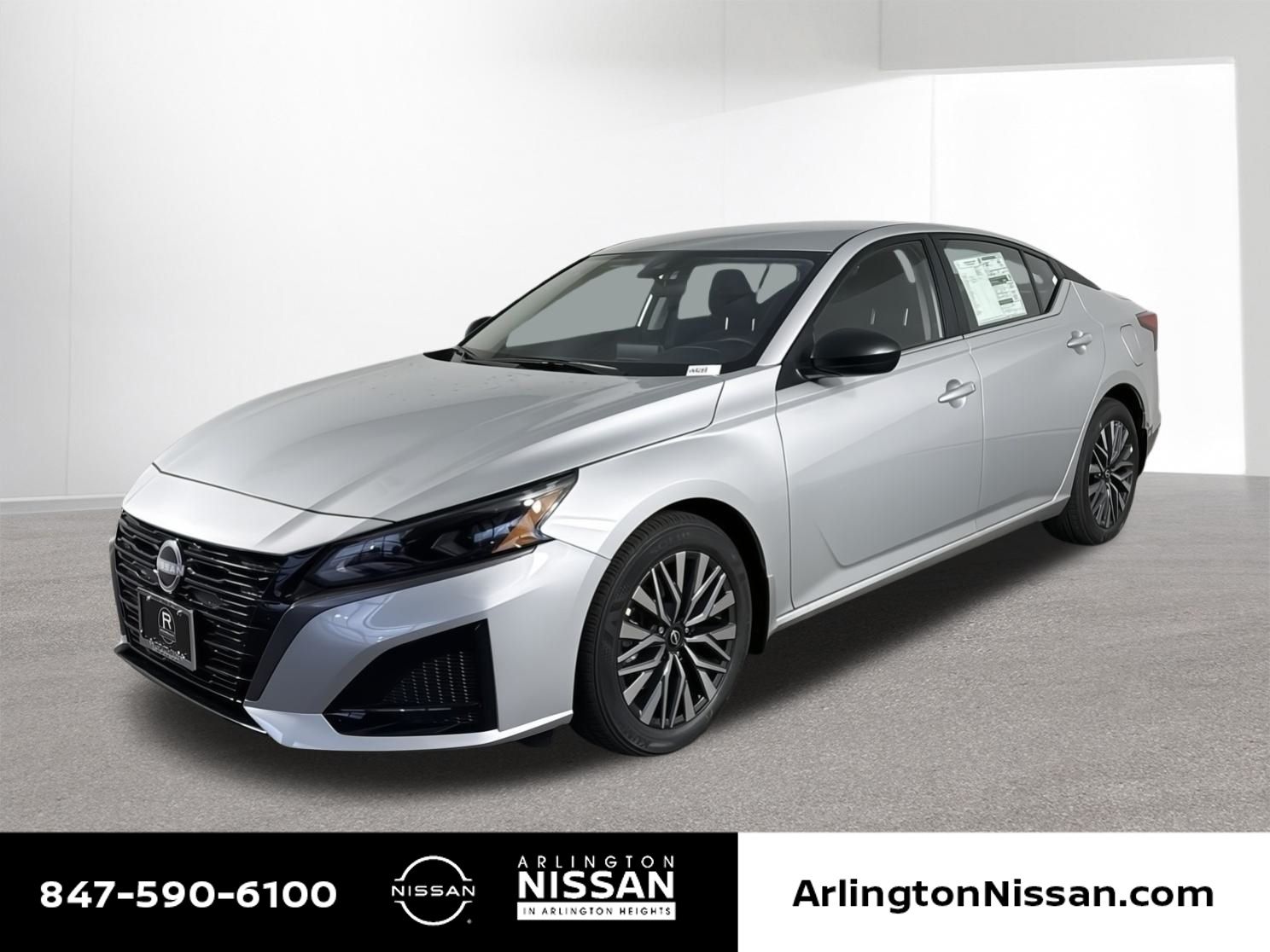 Brilliant Silver Metallic 2026 Nissan Altima Sedan Front-Wheel Drive Continuously Variable Transmission