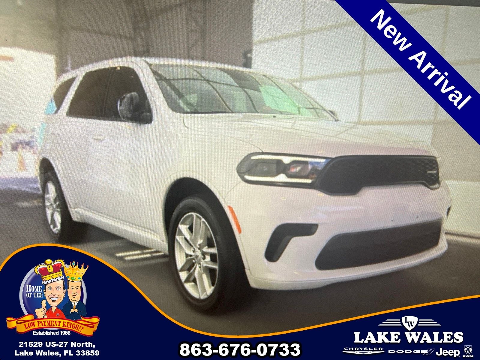 White Knuckle Clearcoat 2026 Dodge Durango SUV / Crossover All-Wheel Drive 8-Speed Automatic