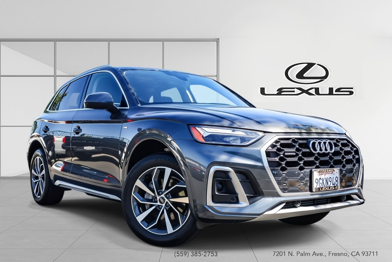 Daytona Gray Pearl 2023 Audi Q5 SUV / Crossover All-Wheel Drive 7-Speed Automatic