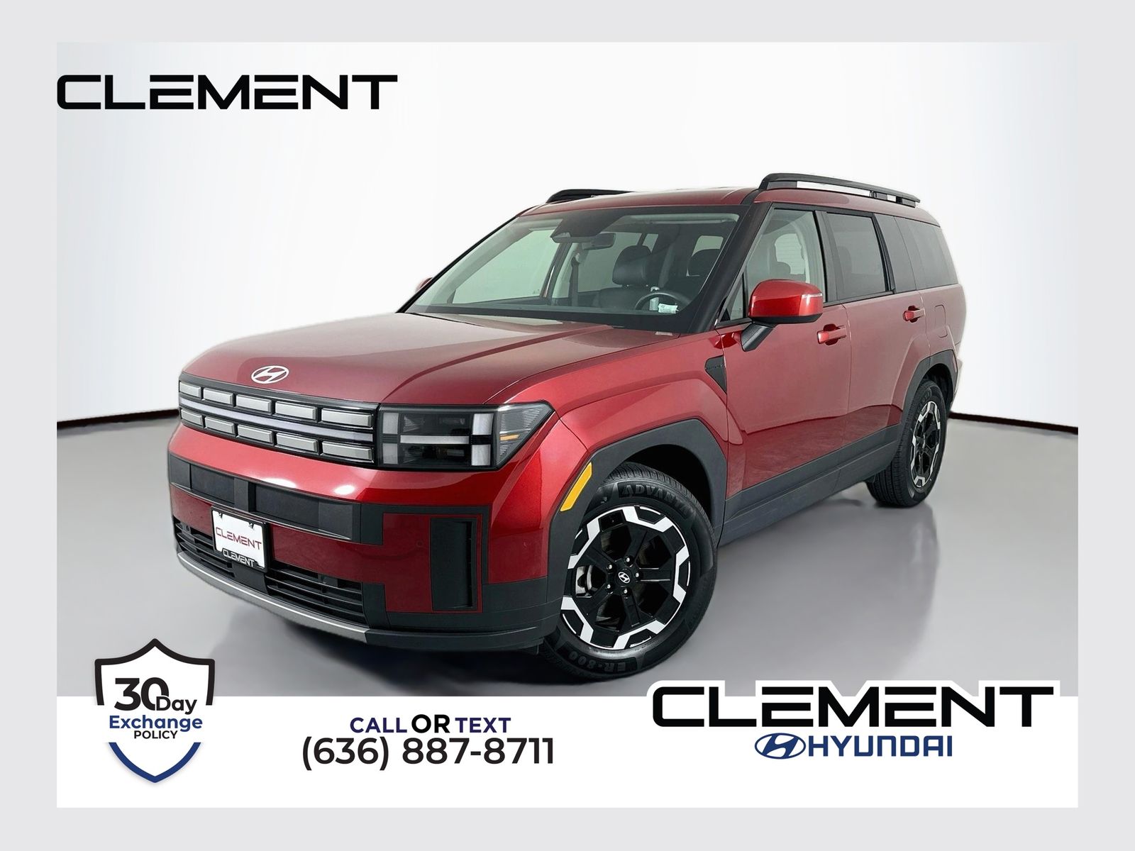 Ultimate Red 2025 Hyundai Santa Fe SUV / Crossover Front-Wheel Drive Automatic