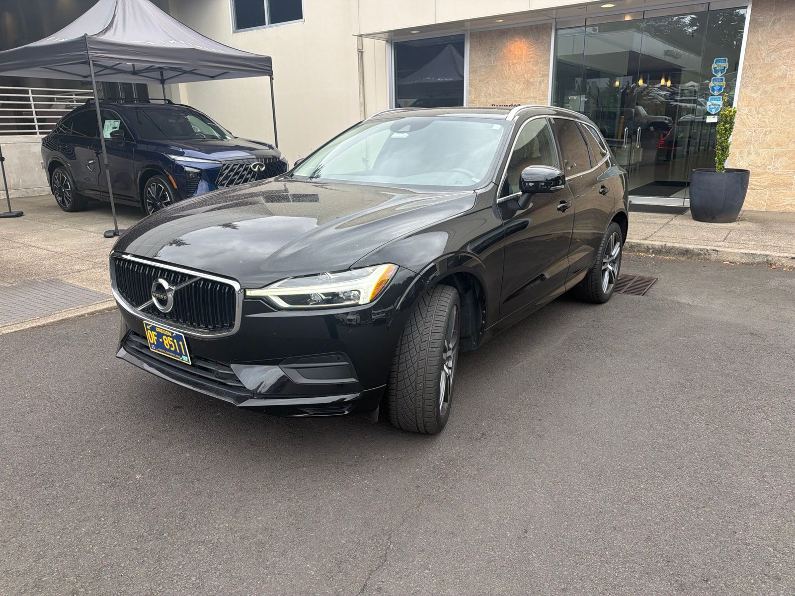 Black 2020 Volvo XC60 SUV / Crossover All-Wheel Drive Automatic