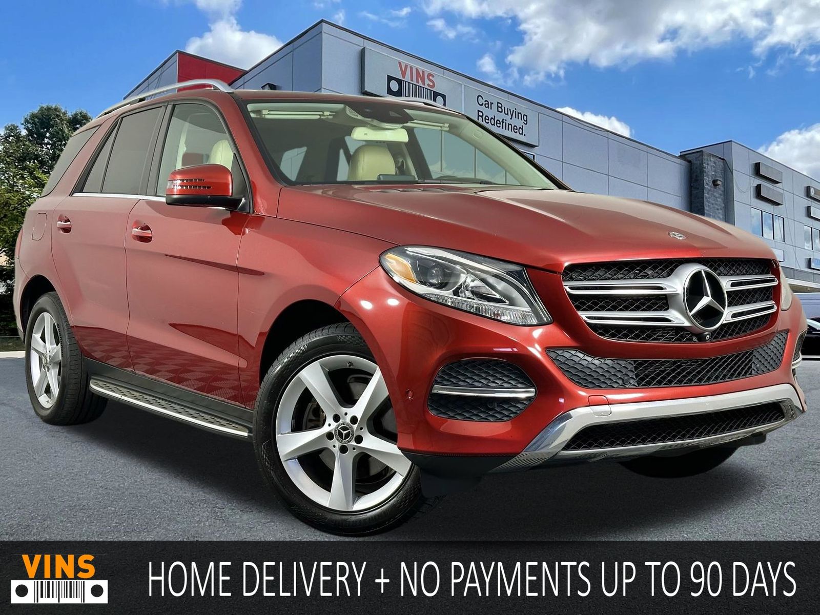 Red 2018 Mercedes-Benz GLE SUV / Crossover Rear-Wheel Drive 7-Speed Automatic