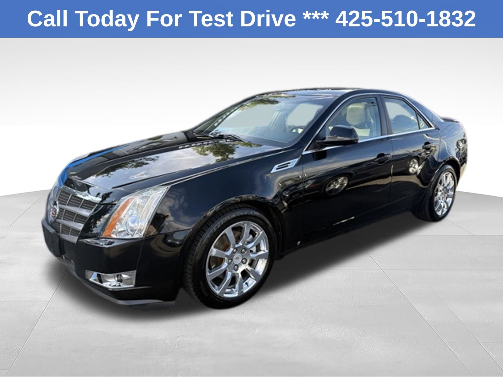 Black Raven 2008 Cadillac CTS Sedan Rear-Wheel Drive 6-Speed Automatic