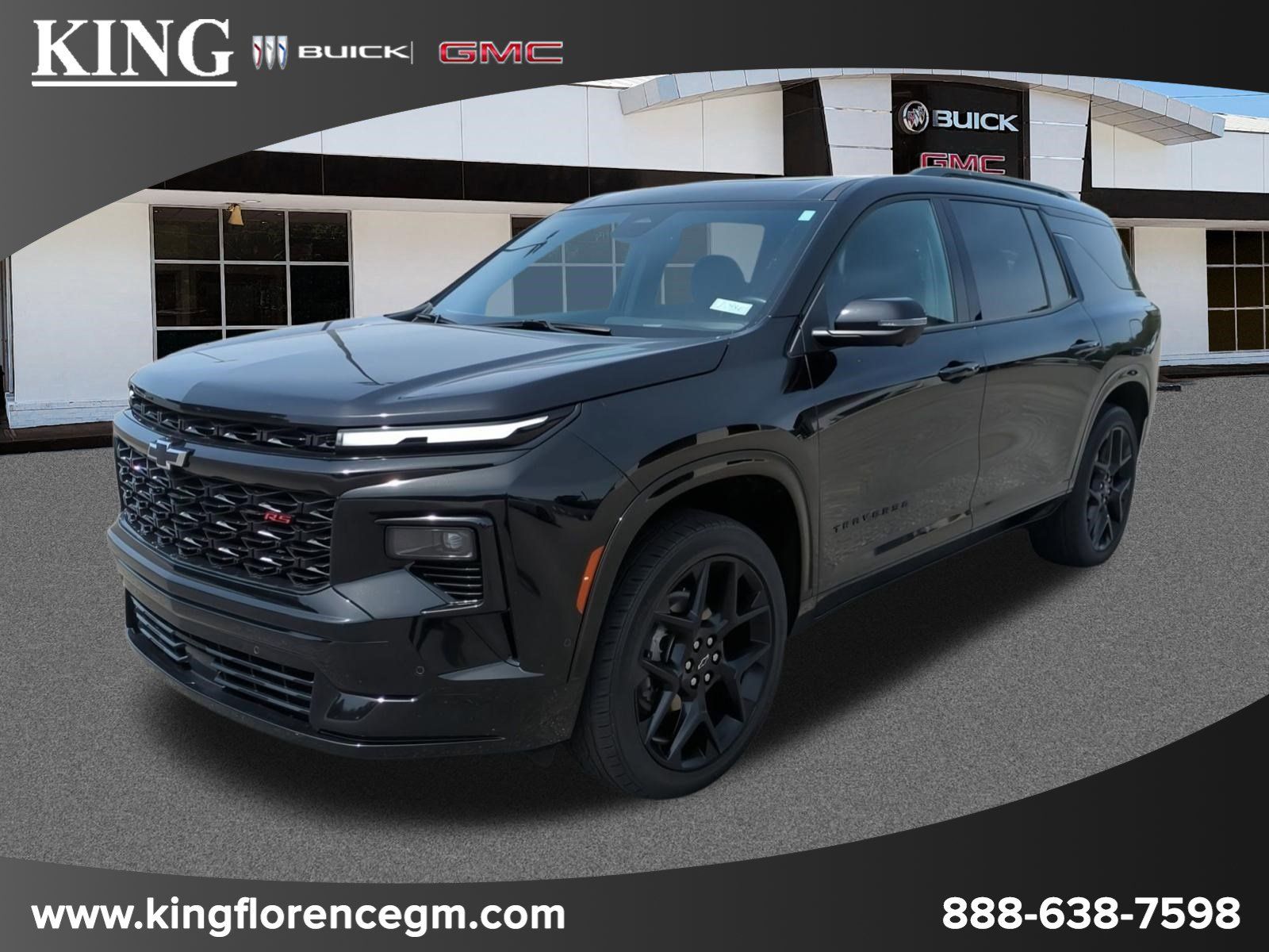 Mosaic Black Metallic 2024 Chevrolet Traverse RS AWD SUV / Crossover Four-Wheel Drive 8-Speed Automatic