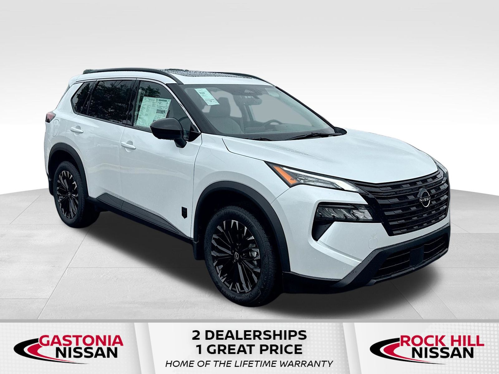 Everest White Pearl Tricoat 2026 Nissan Rogue SUV / Crossover Front-Wheel Drive Continuously Variable Transmission