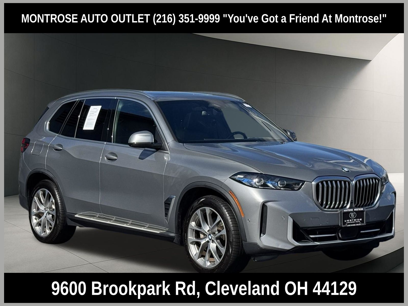 Skyscraper Gray Metallic 2024 BMW X5 xDrive40i AWD SUV / Crossover All-Wheel Drive 8-Speed Automatic