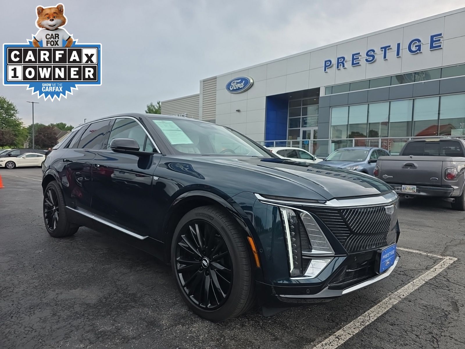 Emerald Lake Metallic 2024 Cadillac LYRIQ SUV / Crossover All-Wheel Drive 1-Speed Automatic