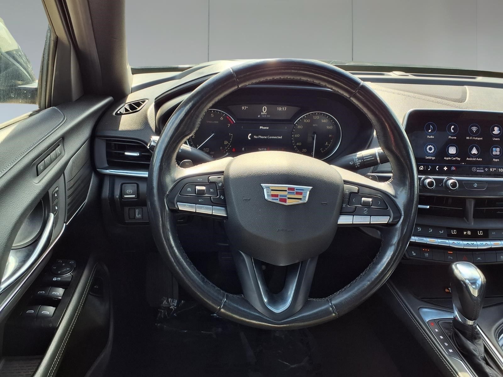 2023 Cadillac CT4 Premium Luxury Black at AutoSavvy Houston Southwest