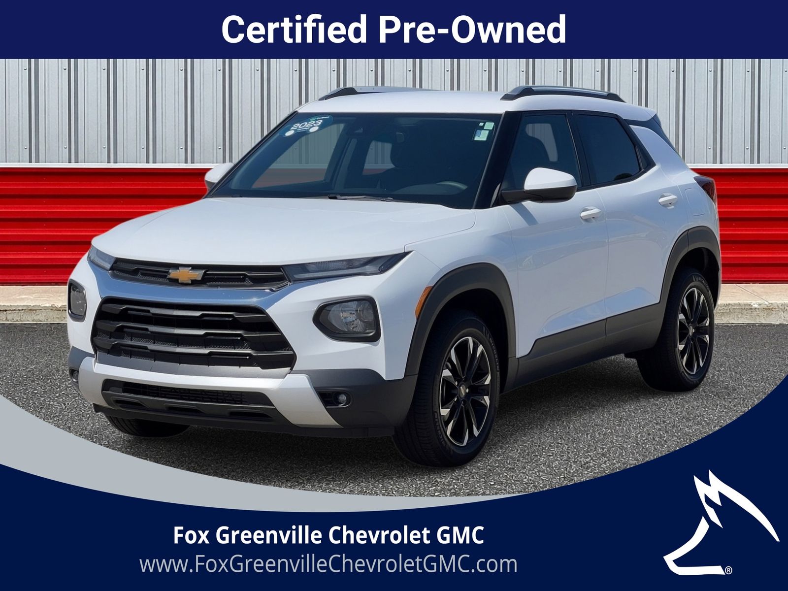 Summit White 2023 Chevrolet Trailblazer SUV / Crossover Four-Wheel Drive 9-Speed Automatic