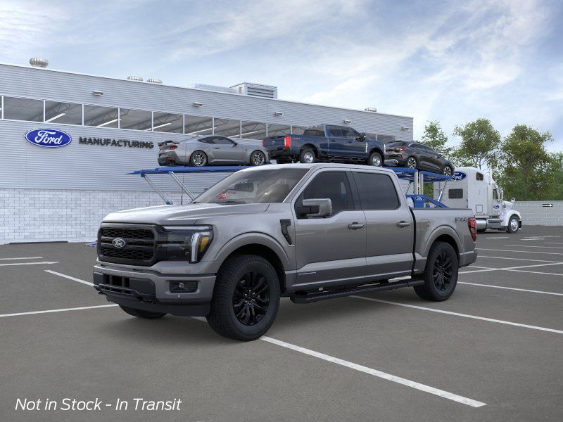 New 2026 Carbonized Gray Metallic Ford Lariat image 3