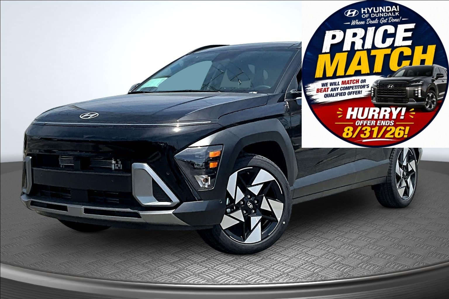 Abyss Black Pearl 2026 Hyundai Kona SUV / Crossover All-Wheel Drive 8-Speed Automatic