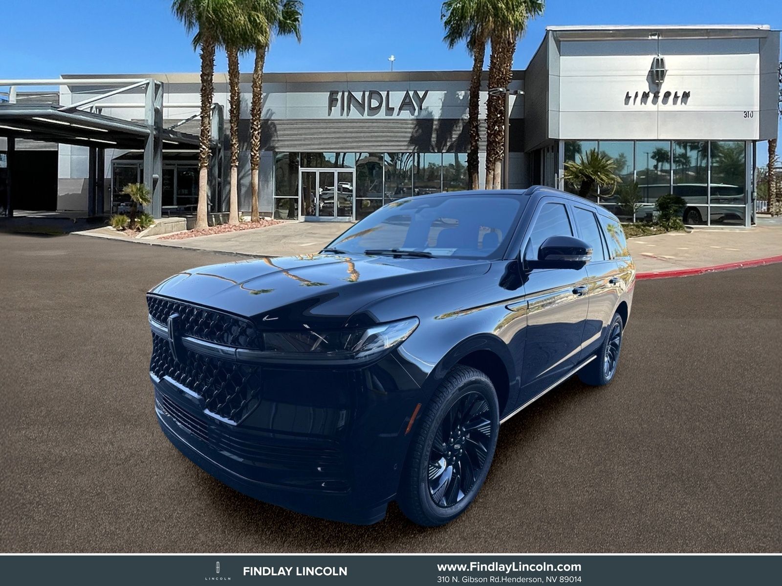 Infinite Black Metallic Clearcoat 2025 Lincoln Navigator SUV / Crossover Four-Wheel Drive Automatic