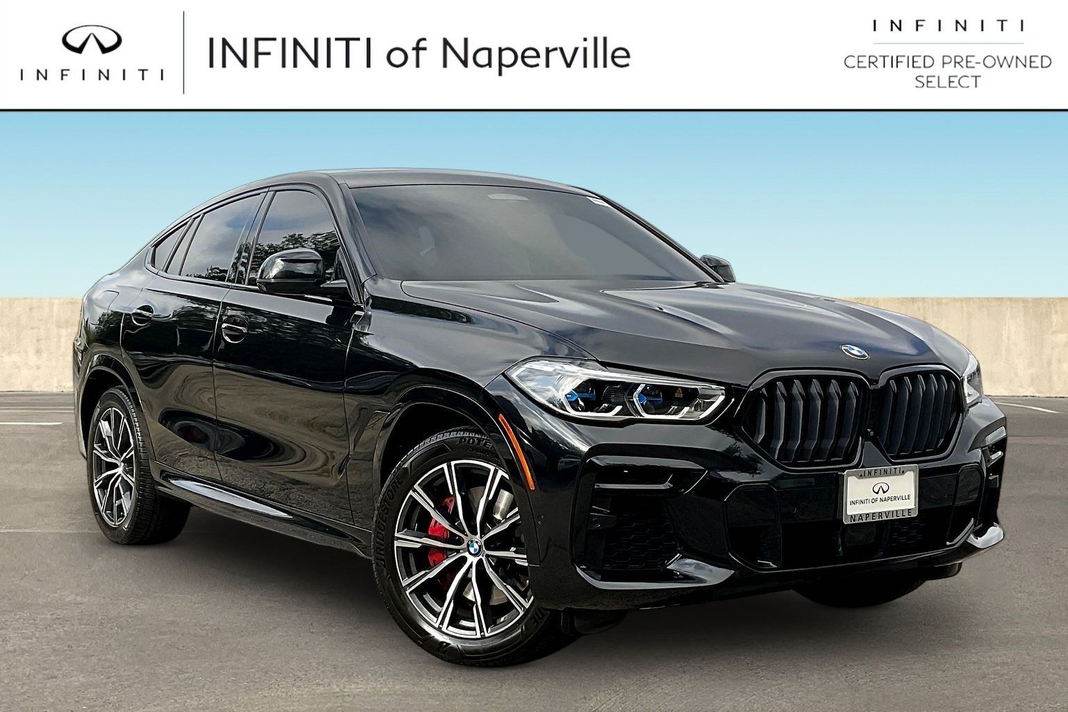 Black Sapphire Metallic 2023 BMW X6 SUV / Crossover All-Wheel Drive 8-Speed Automatic