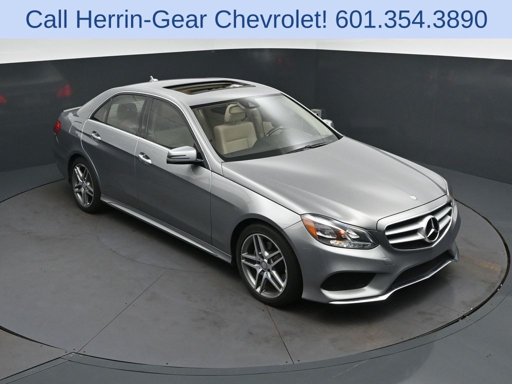 Palladium Silver 2015 Mercedes-Benz E-Class Sedan Rear-Wheel Drive 7-Speed Automatic