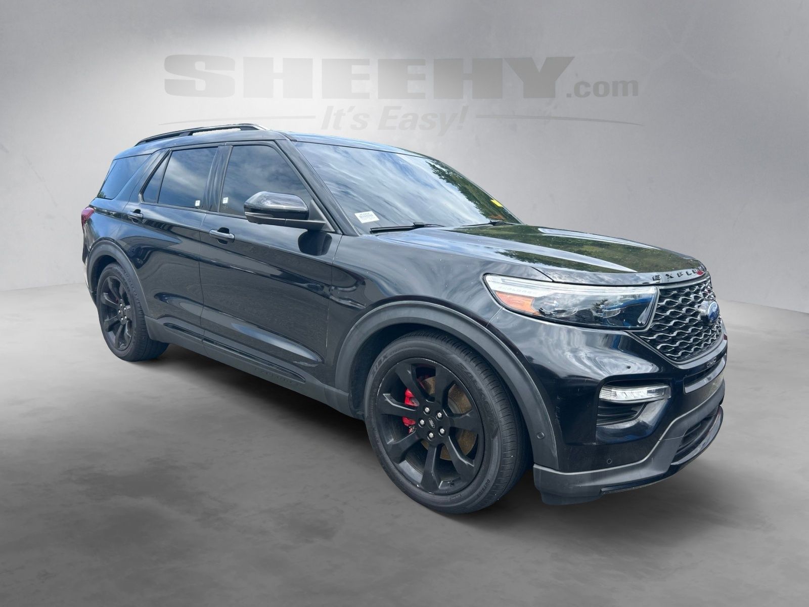 Certified Used 2021 Black Ford ST image 2