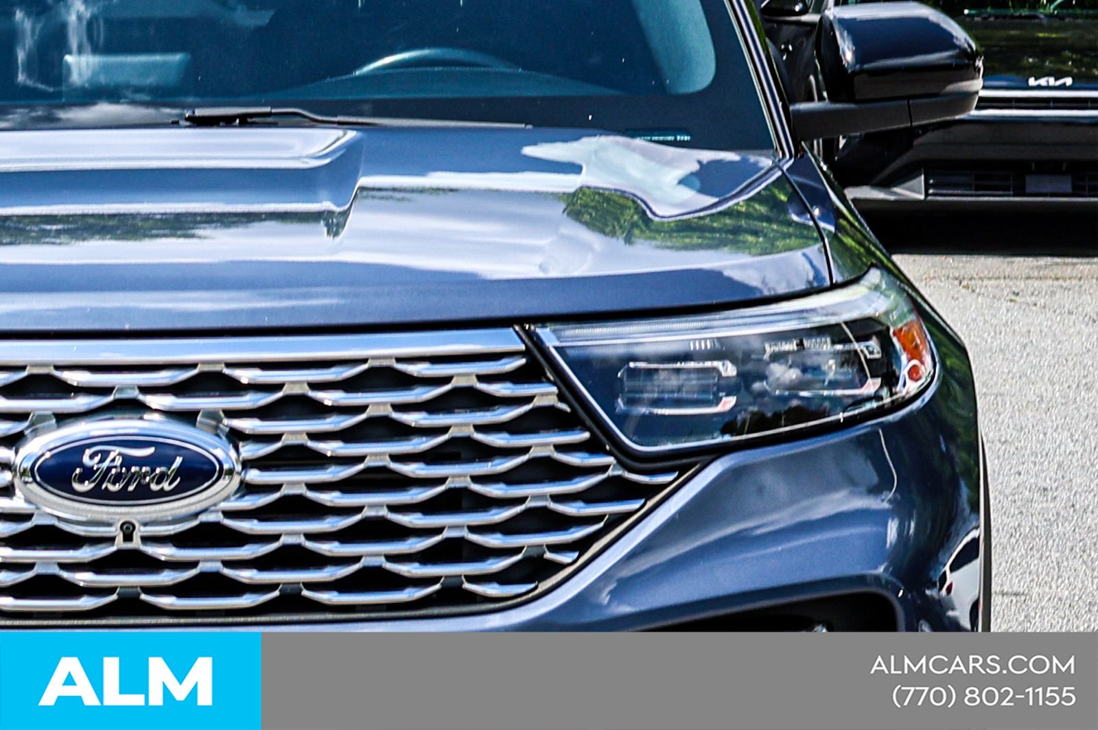 Used 2021 Blue Ford Platinum image 14