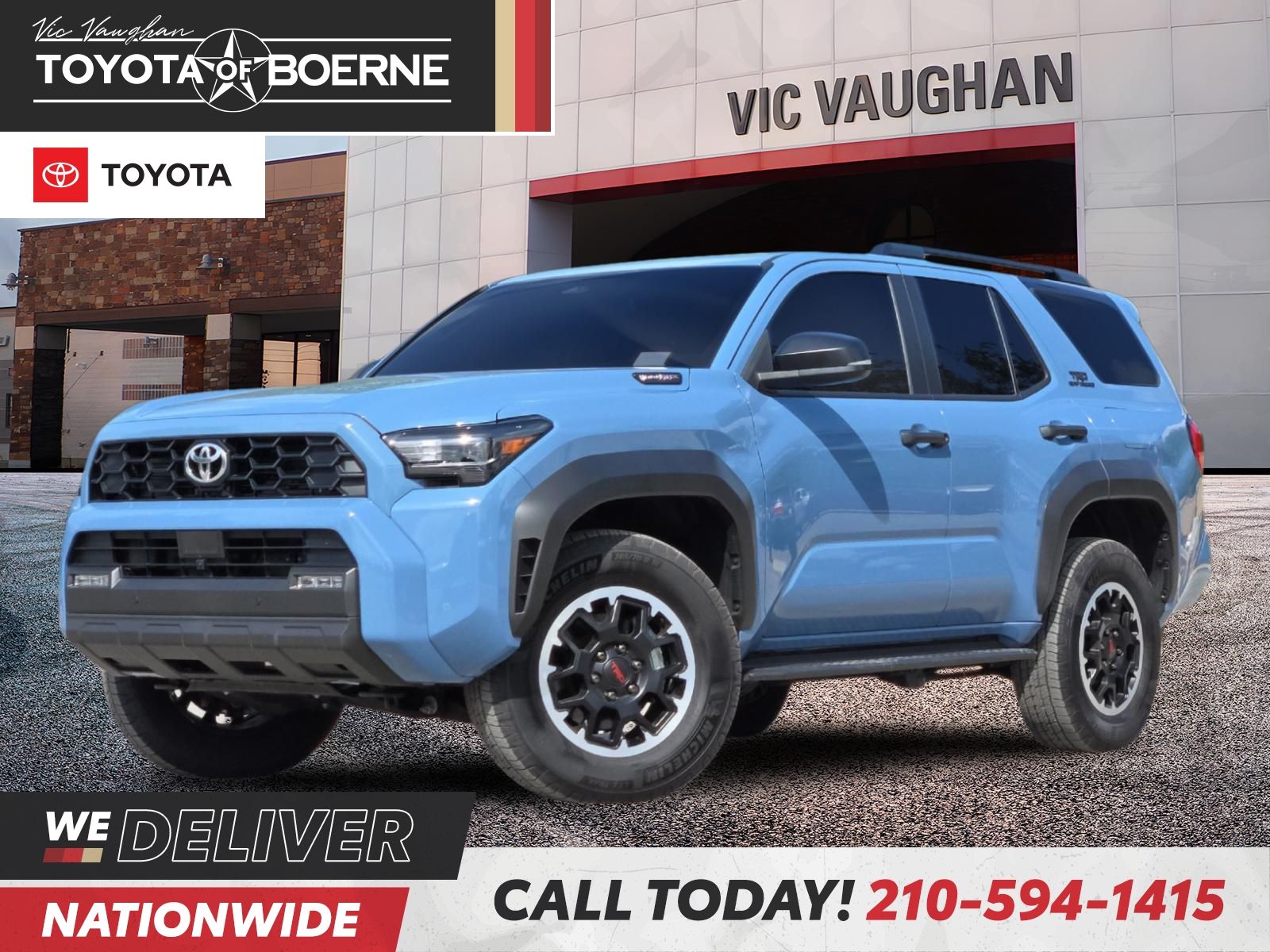 Blue 2025 Toyota 4Runner SUV / Crossover Four-Wheel Drive 8-Speed Automatic