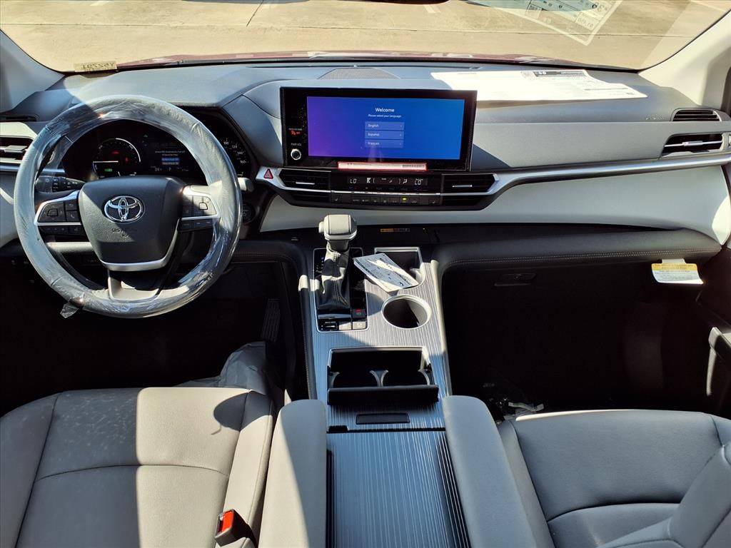 2025 Toyota Sienna XLE Red at Gullo Toyota