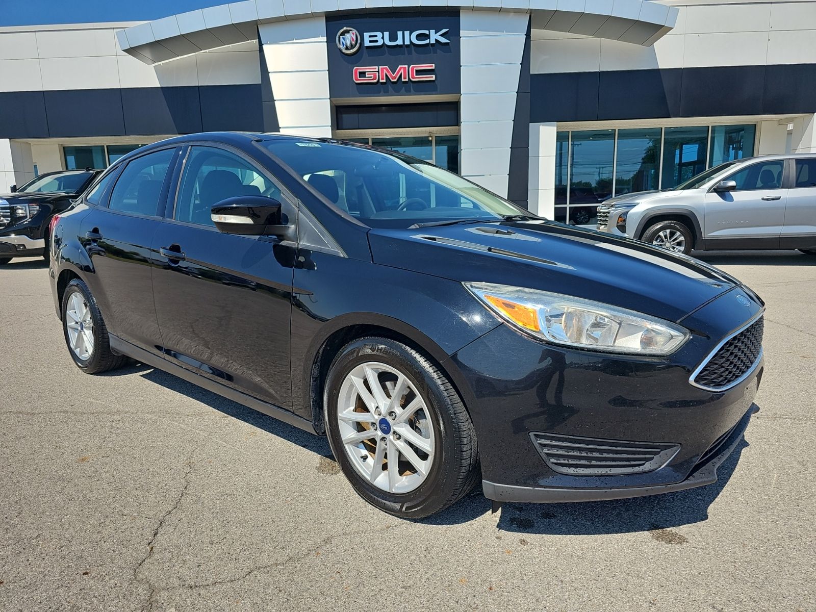 Shadow Black 2016 Ford Focus Sedan Front-Wheel Drive Automatic