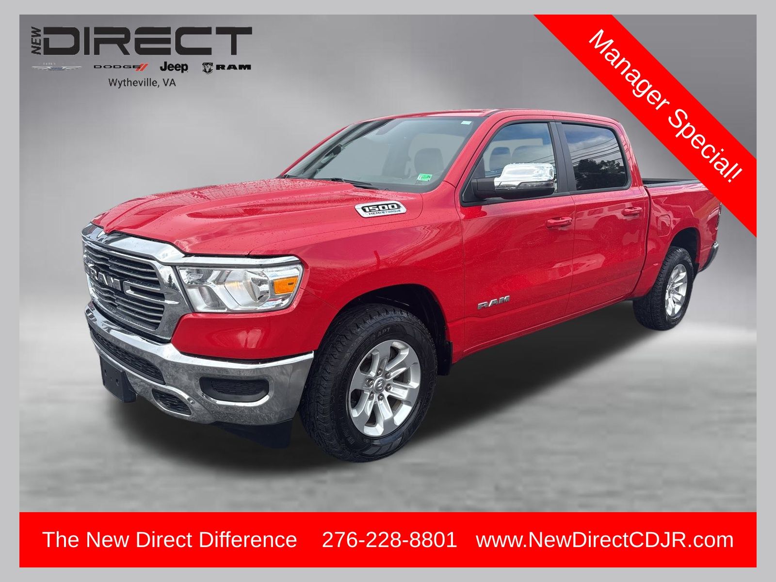 2024 RAM 1500 Laramie Crew Cab 4WD
