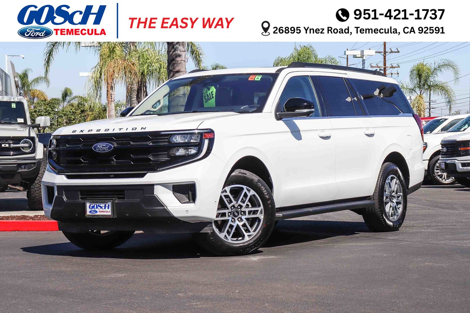 Oxford White 2025 Ford Expedition SUV / Crossover 4X2 Automatic