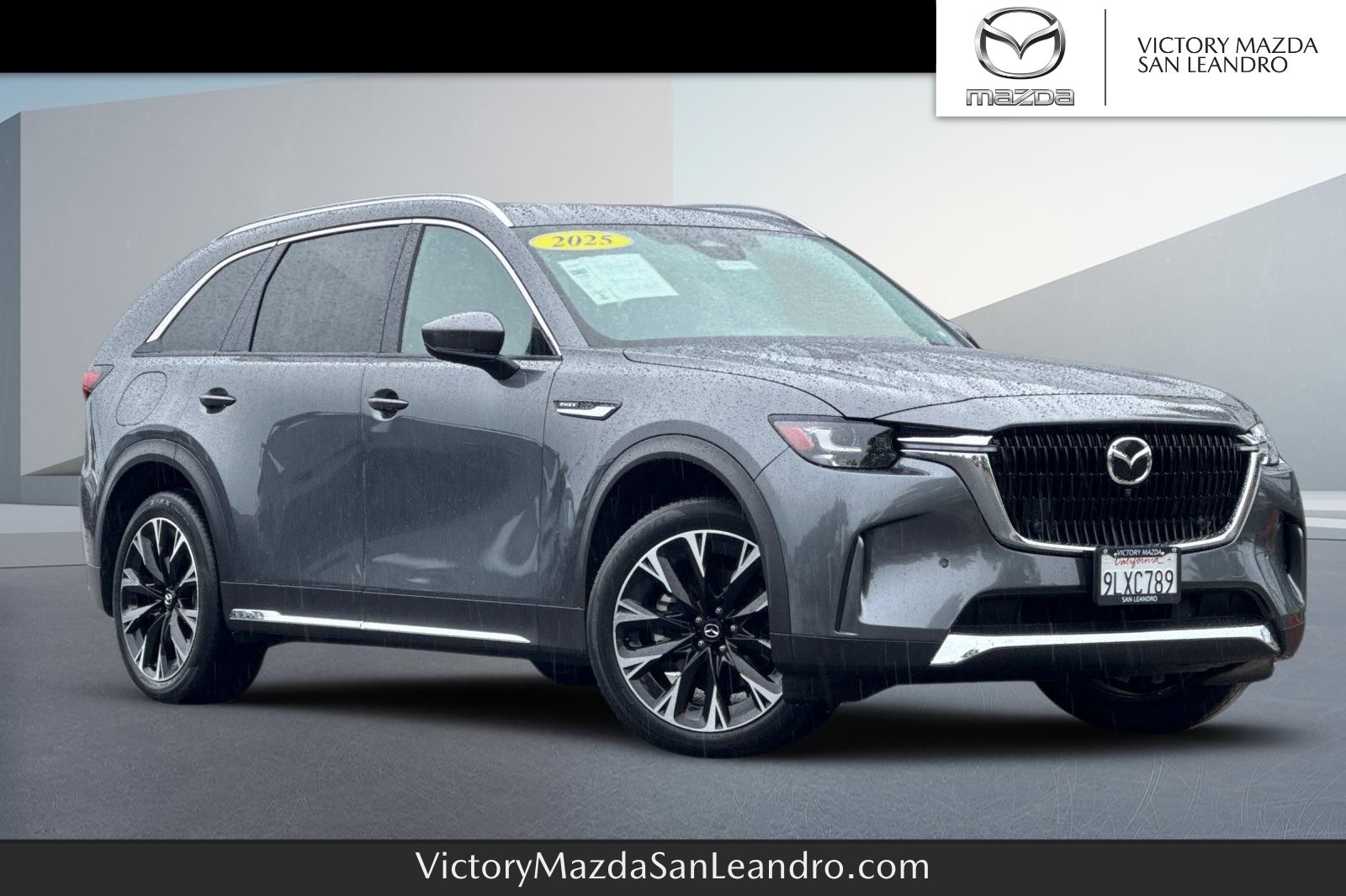 Machine Gray 2024 Mazda CX-90 PHEV Premium Plus AWD SUV / Crossover All-Wheel Drive 8-Speed Automatic