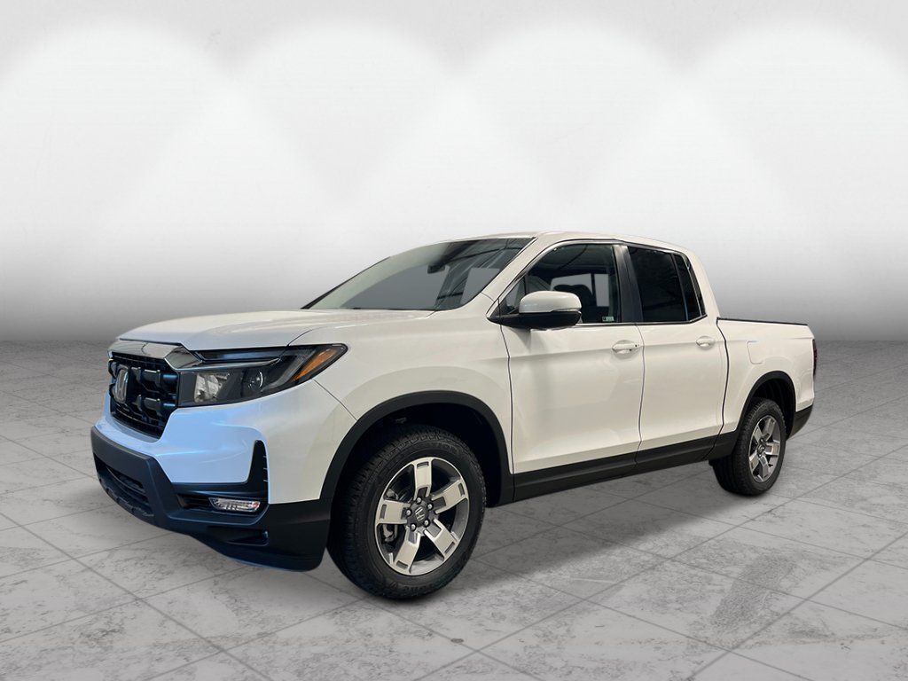 Platinum White Pearl 2026 Honda Ridgeline Pickup Truck All-Wheel Drive 9-Speed Automatic