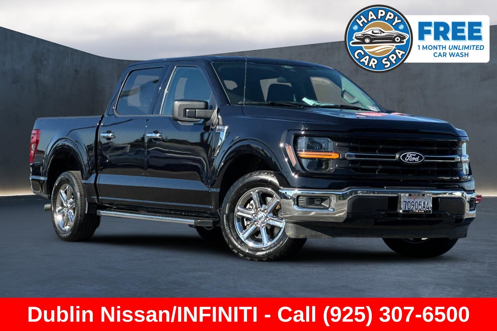 Black Metallic 2025 Ford F-150 Pickup Truck 4X2 Automatic