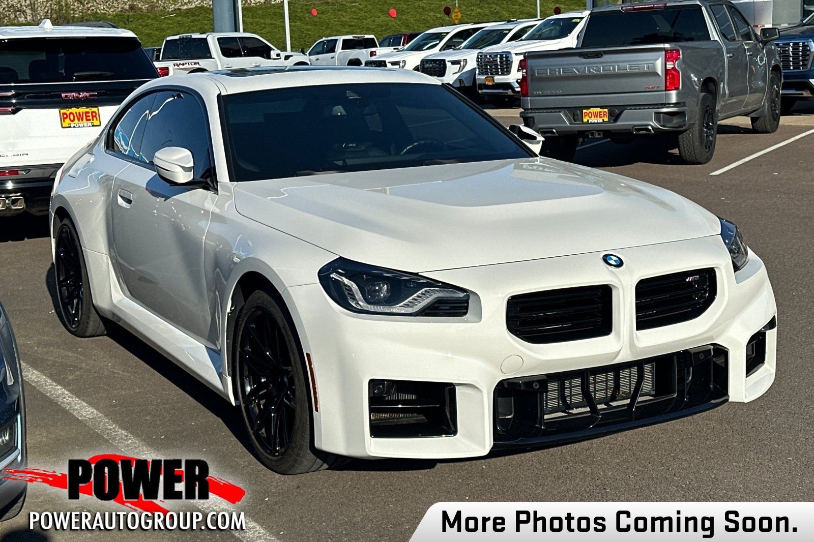 Alpine White 2024 BMW M2 RWD Coupe Rear-Wheel Drive 6-Speed Manual