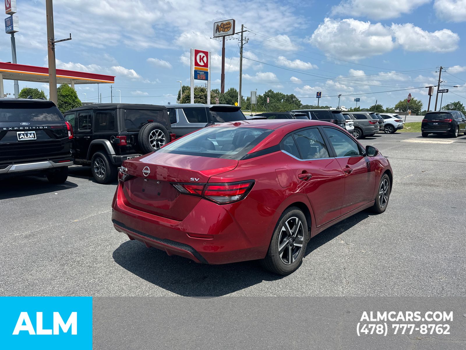 Used 2024 Scarlet Ember Tintcoat Nissan SV image 6