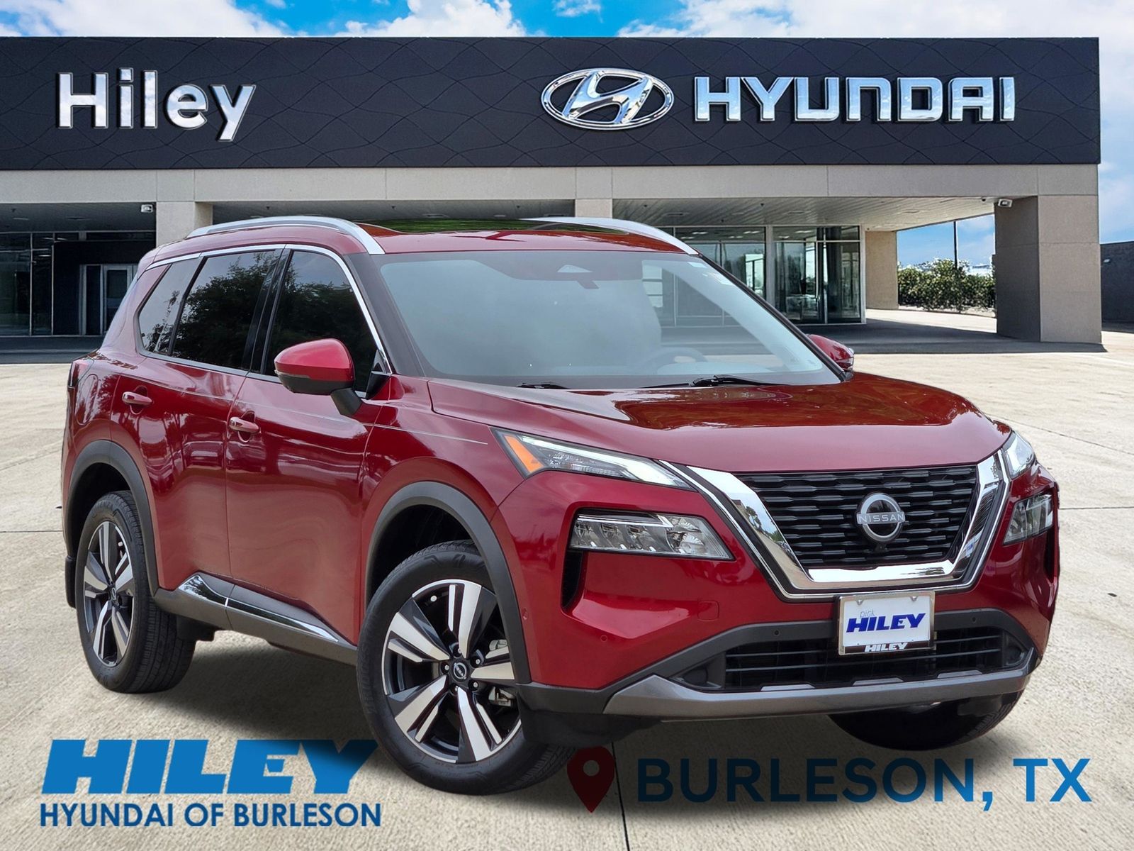 Red (Scarlet Ember Tintcoat) 2023 Nissan Rogue SUV / Crossover All-Wheel Drive Continuously Variable Transmission