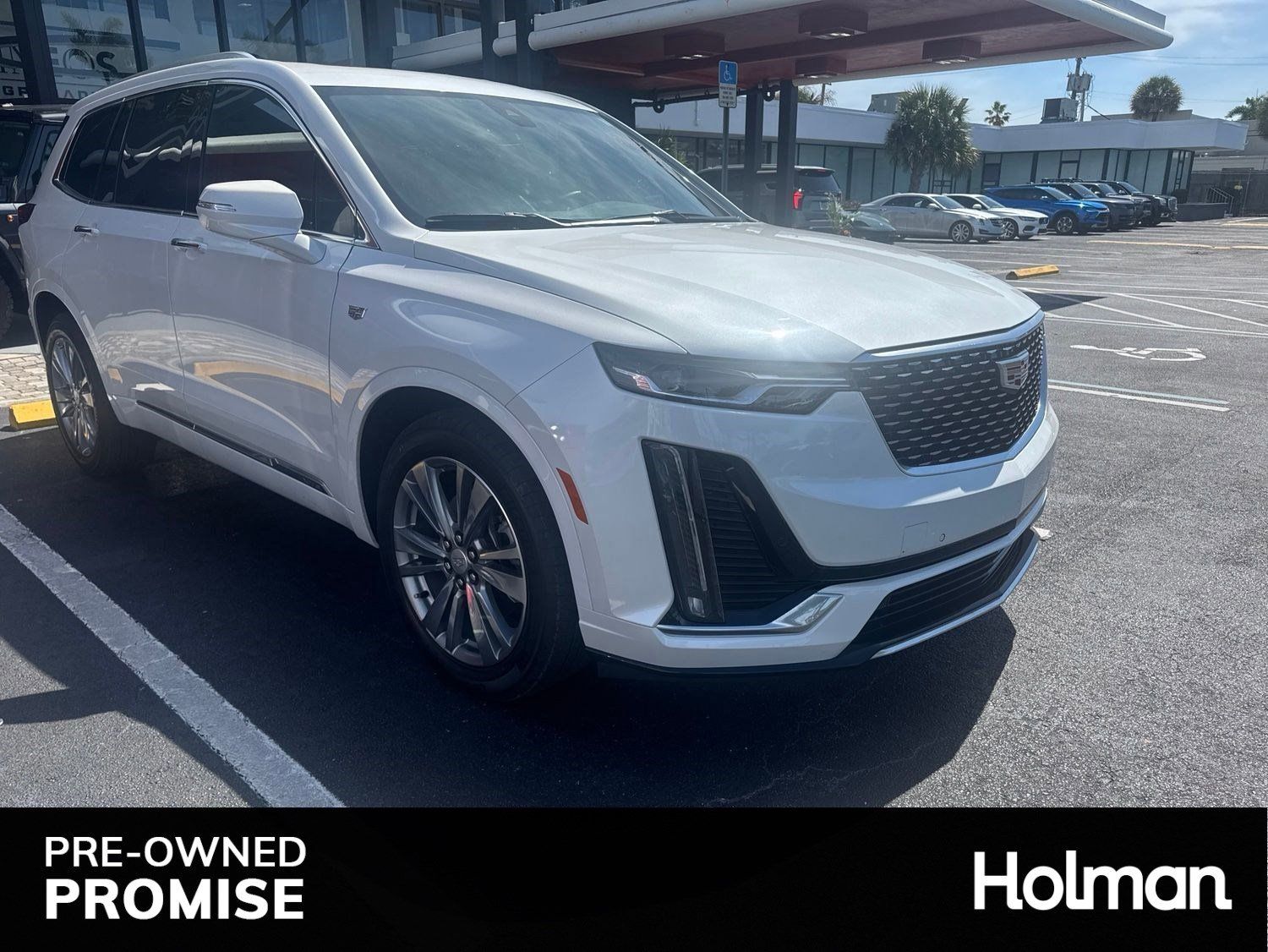 Crystal White Tricoat 2024 Cadillac XT6 Premium Luxury FWD SUV / Crossover Front-Wheel Drive 9-Speed Automatic