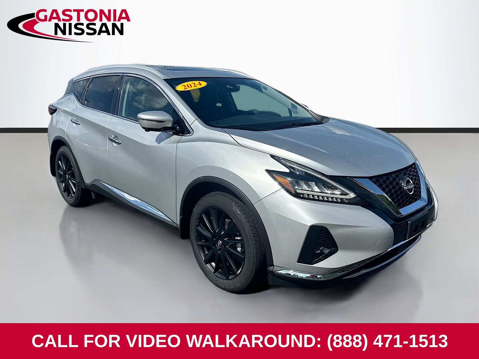 Brilliant Silver Metallic 2024 Nissan Murano SUV / Crossover All-Wheel Drive Continuously Variable Transmission
