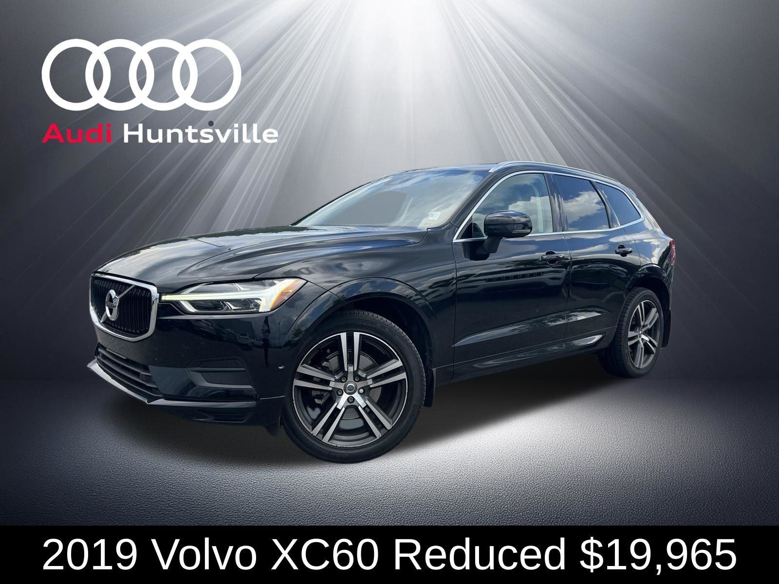Onyx Black Metallic 2019 Volvo XC60 SUV / Crossover Front-Wheel Drive Automatic