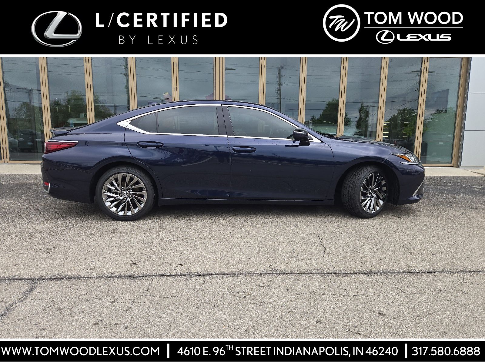 Nightfall Mica 2025 Lexus ES Hybrid 300h Luxury FWD Sedan Front-Wheel Drive Continuously Variable Transmission