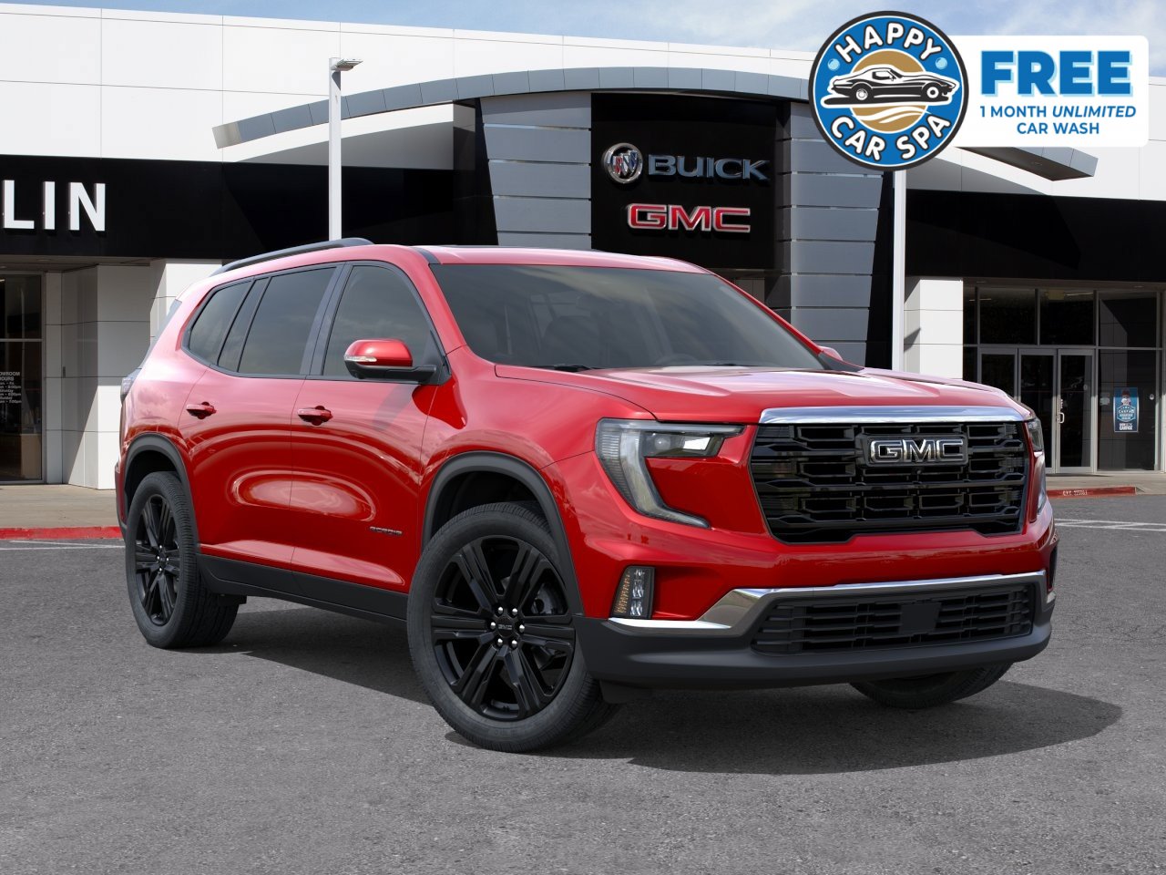 Volcanic Red Tintcoat 2026 GMC Acadia SUV / Crossover Front-Wheel Drive 8-Speed Automatic
