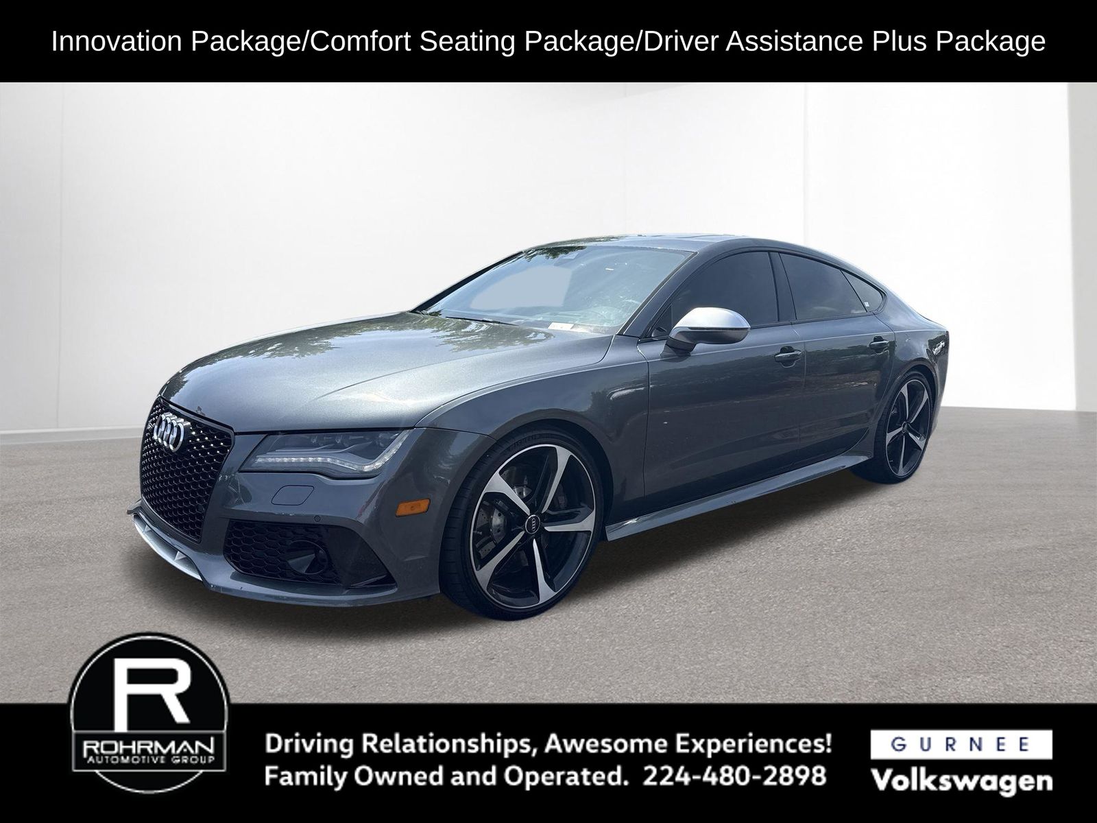 2014 Audi RS 7 4.0T quattro Prestige AWD